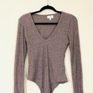 Grey Body Suit